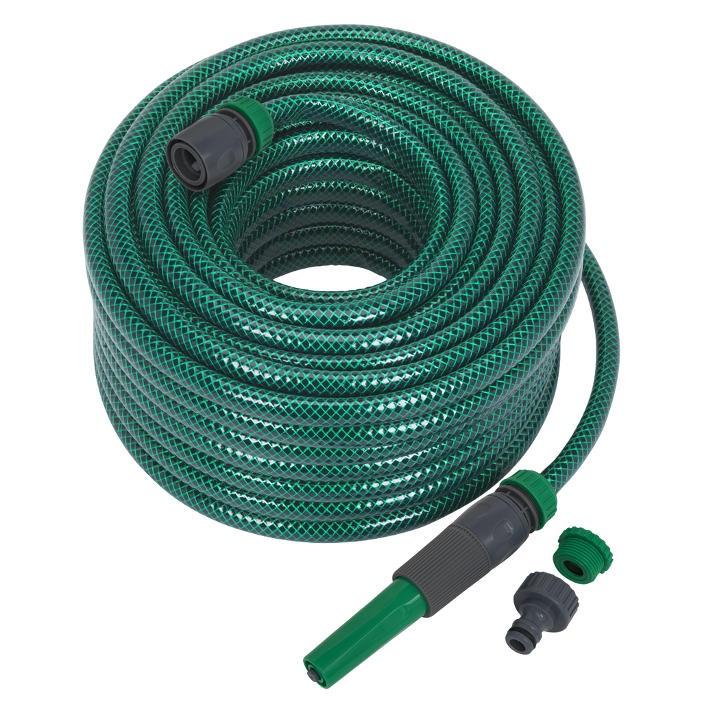 30m Water Hose with Fittings GH30R