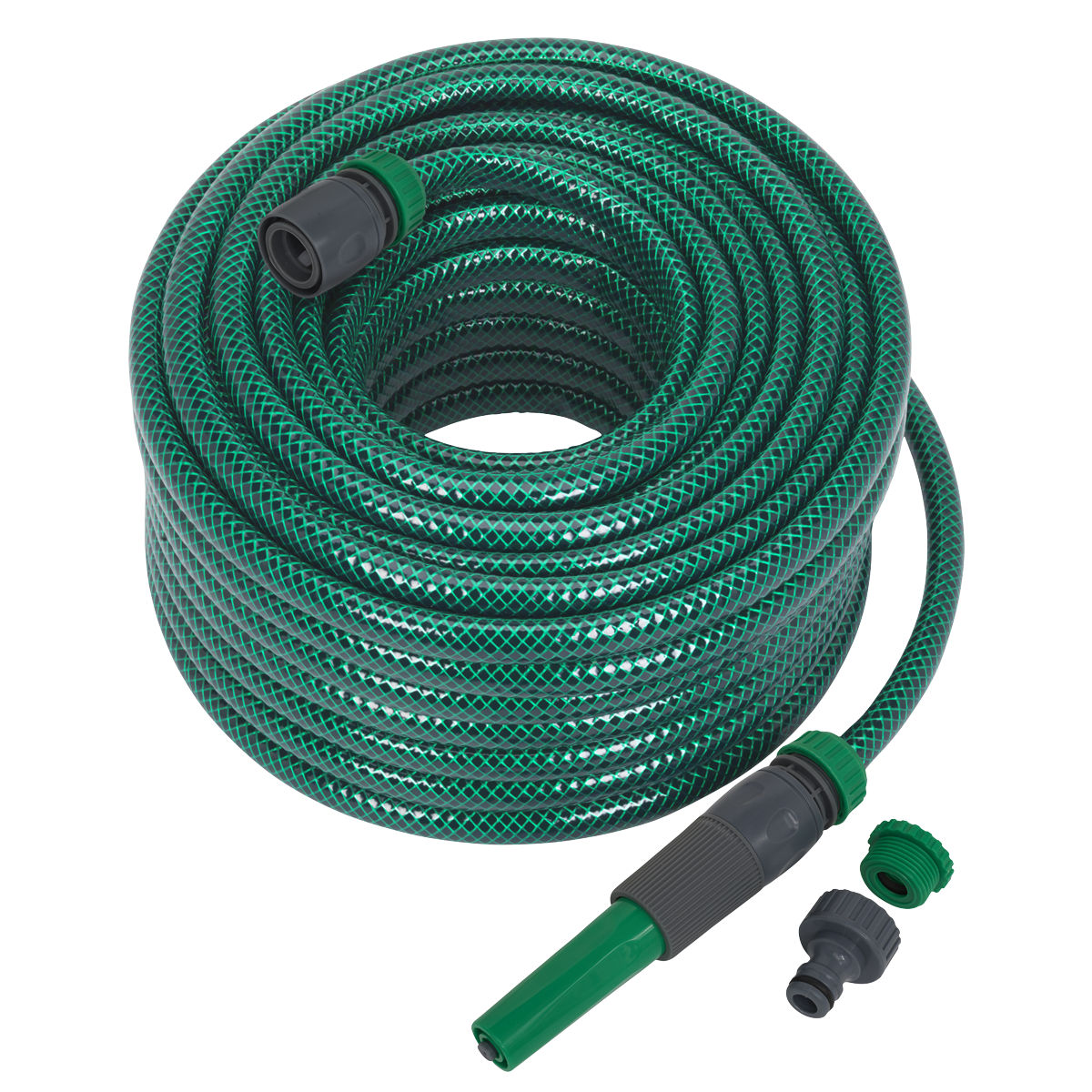 30m Water Hose with Fittings GH30R