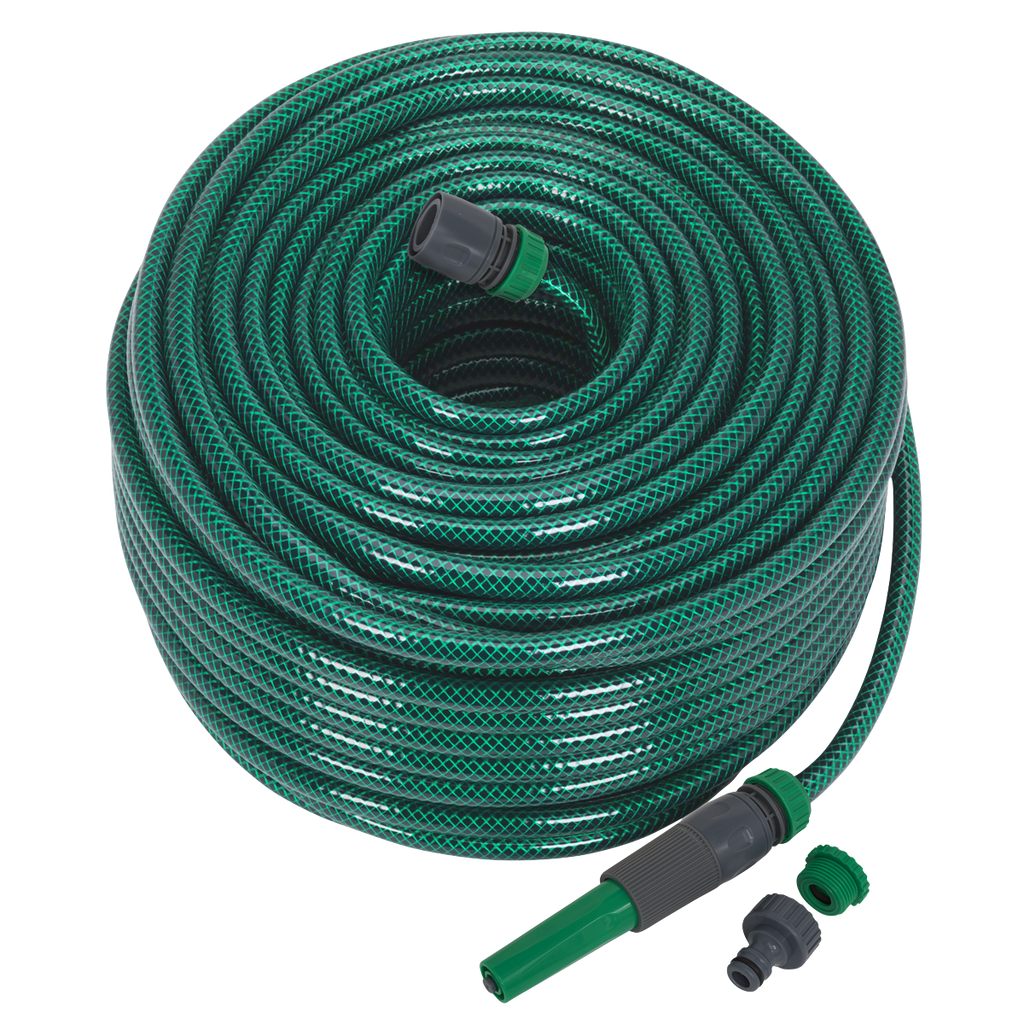 Water Hose 80m with Fittings GH80R