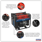3500W Inverter Generator 4-Stroke Engine 230V GI3500