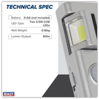 Auto Light with PIR Sensor 1W COB LED GL93