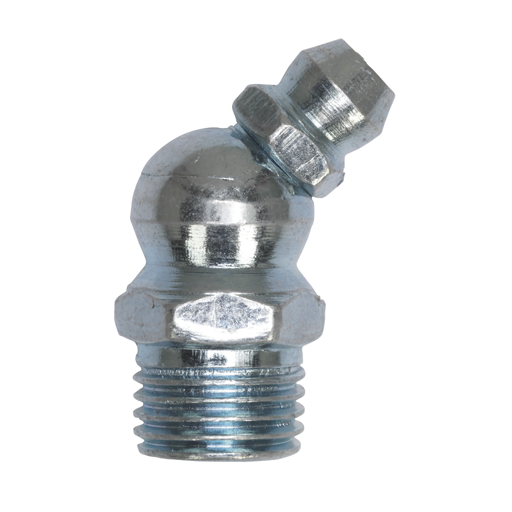 45° Grease Nipple 10 x 1mm - Pack of 25 GNM10