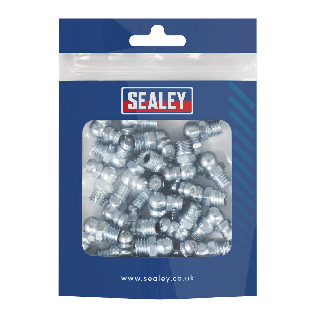 90° Grease Nipple 8 x 1.25mm - Pack of 25 GNM17