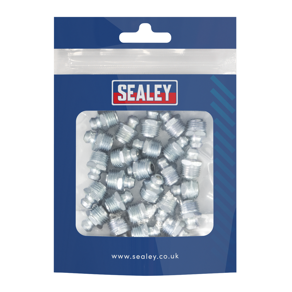 Straight Grease Nipple M10 x 1mm - Pack of 25 GNM18