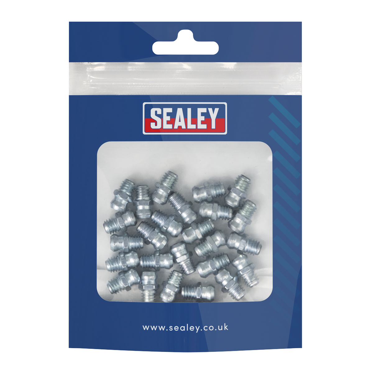 Straight Grease Nipple 6 x 1mm - Pack of 25 GNM19