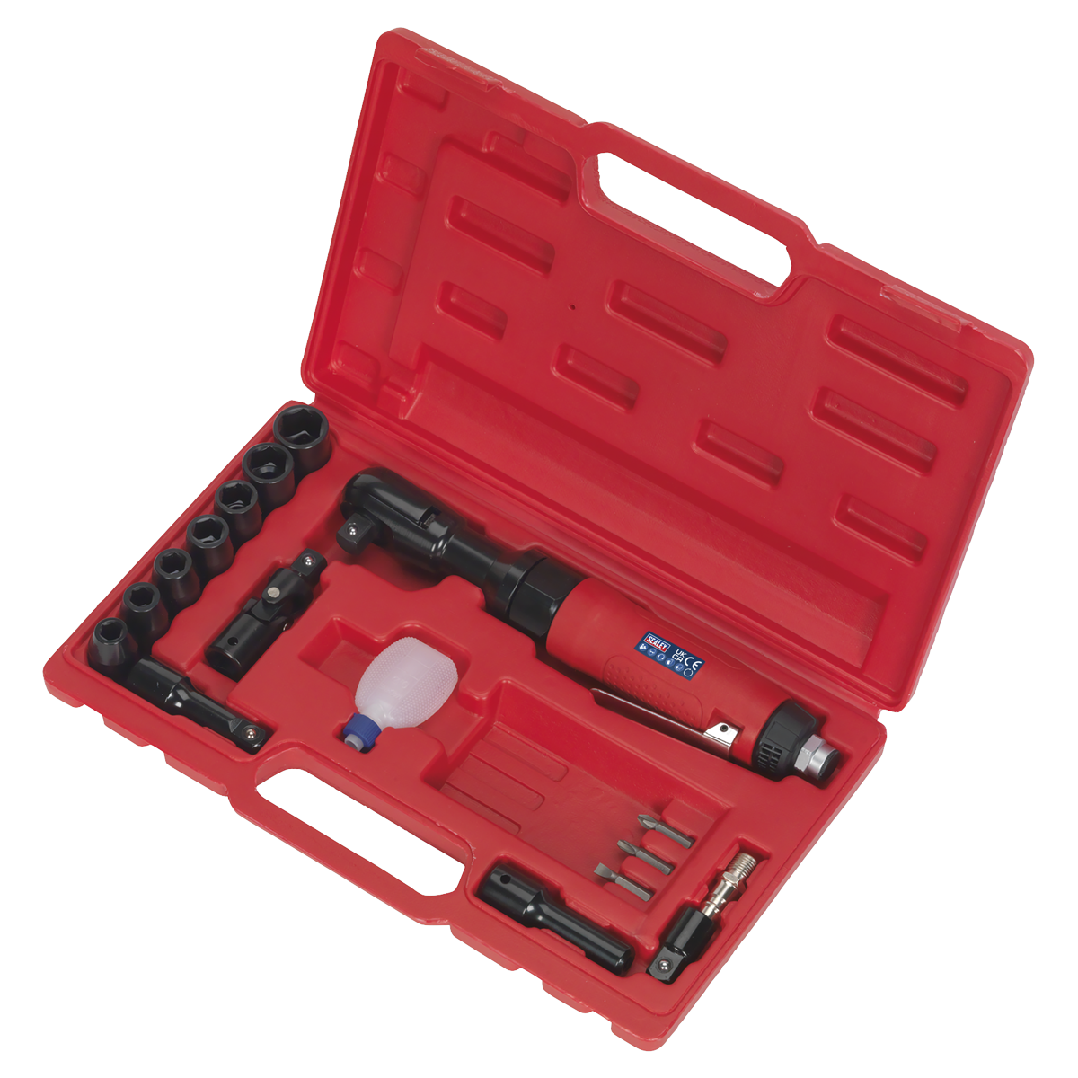 Air Ratchet Wrench Kit 1/2"Sq Drive GSA21KIT