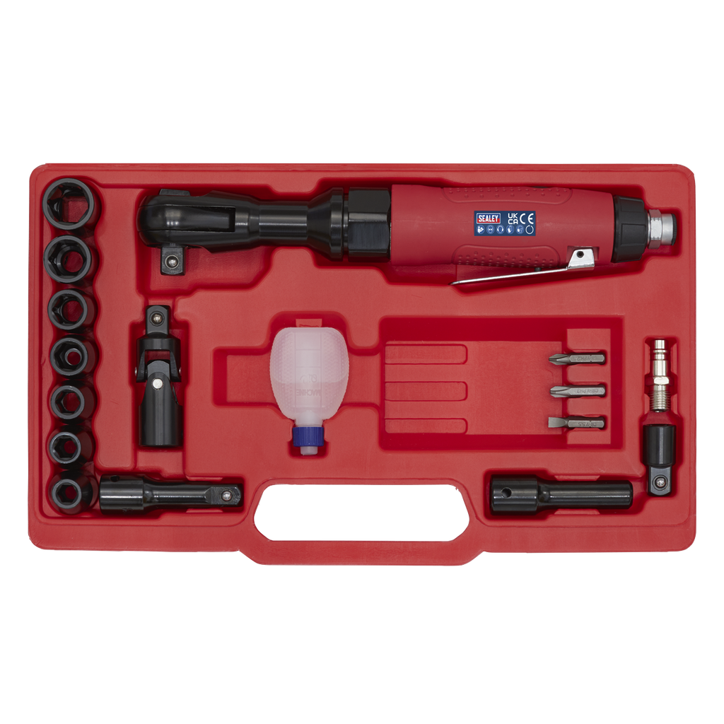 Air Ratchet Wrench Kit 1/2"Sq Drive GSA21KIT