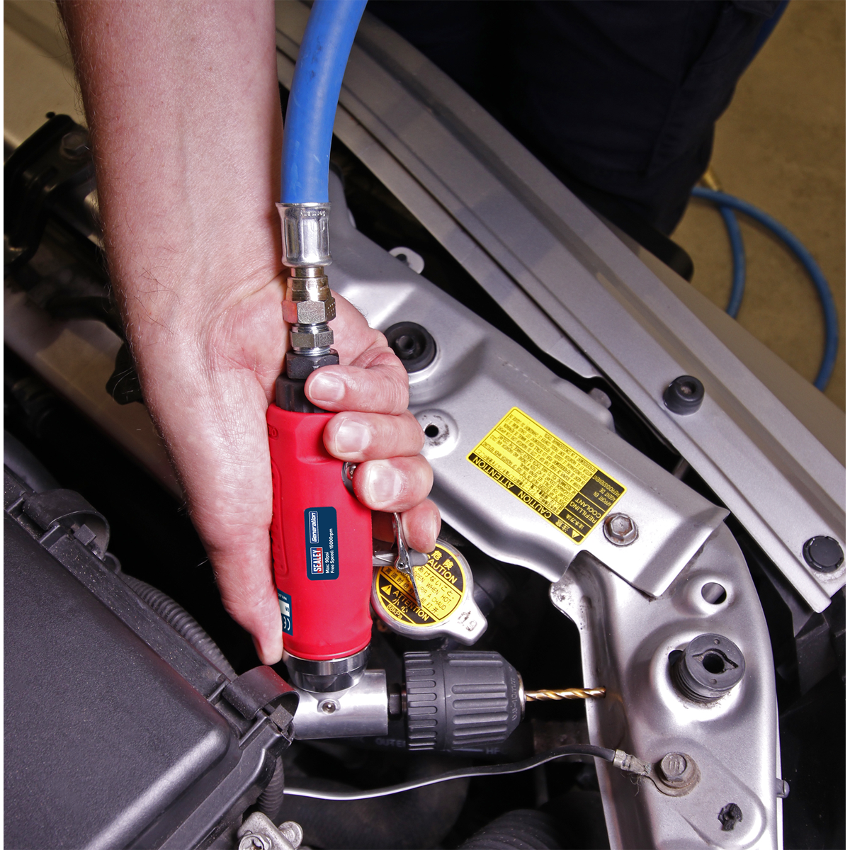 Air Angle Drill with Keyless Chuck 10mm GSA231