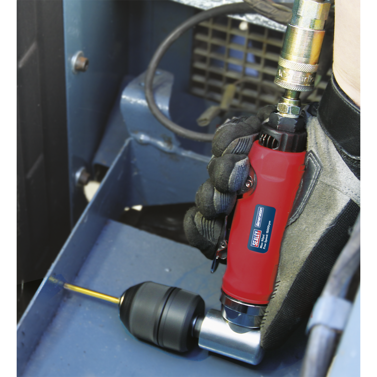 Air Angle Drill with Keyless Chuck 10mm GSA231