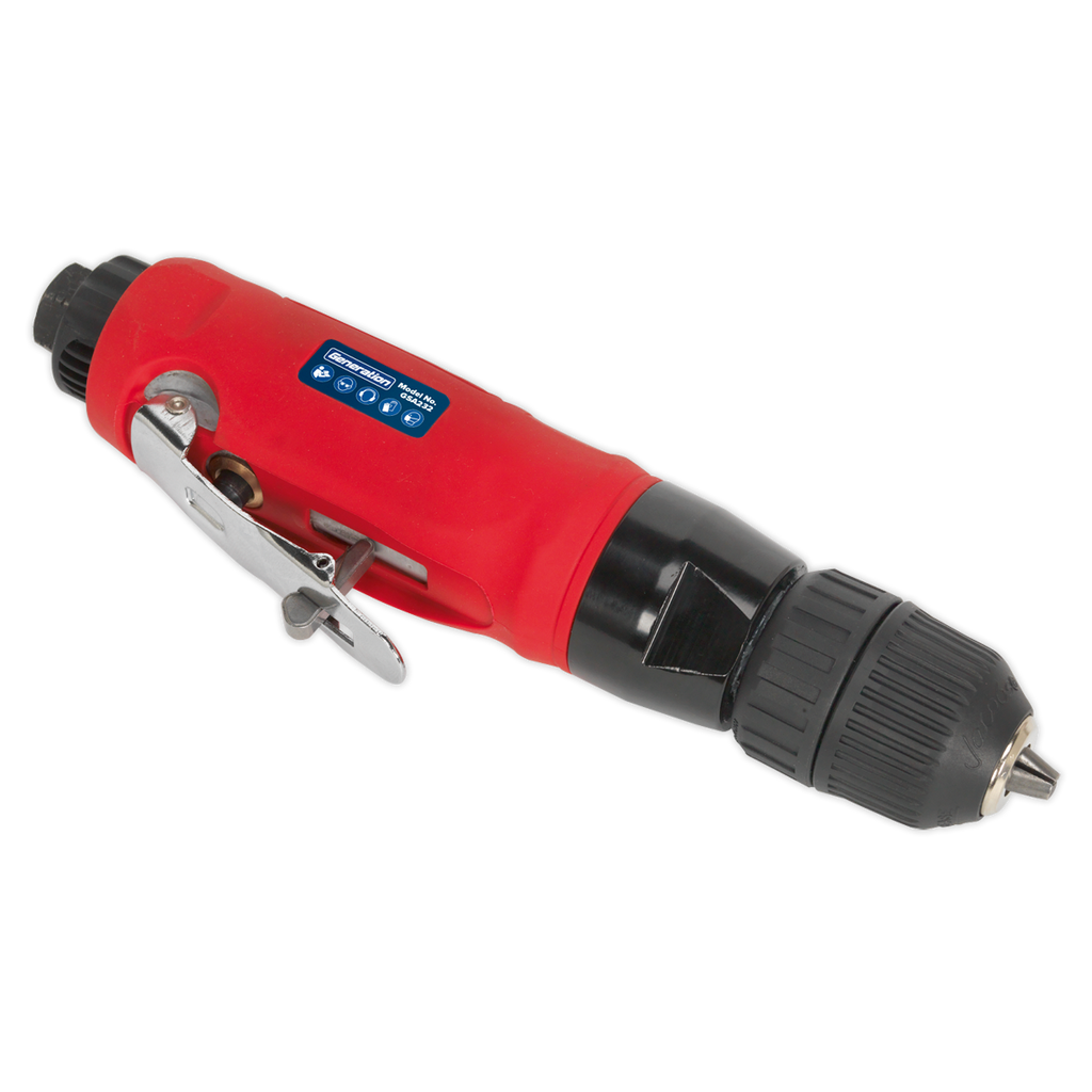 Straight Air Drill with Keyless Chuck 10mm GSA232