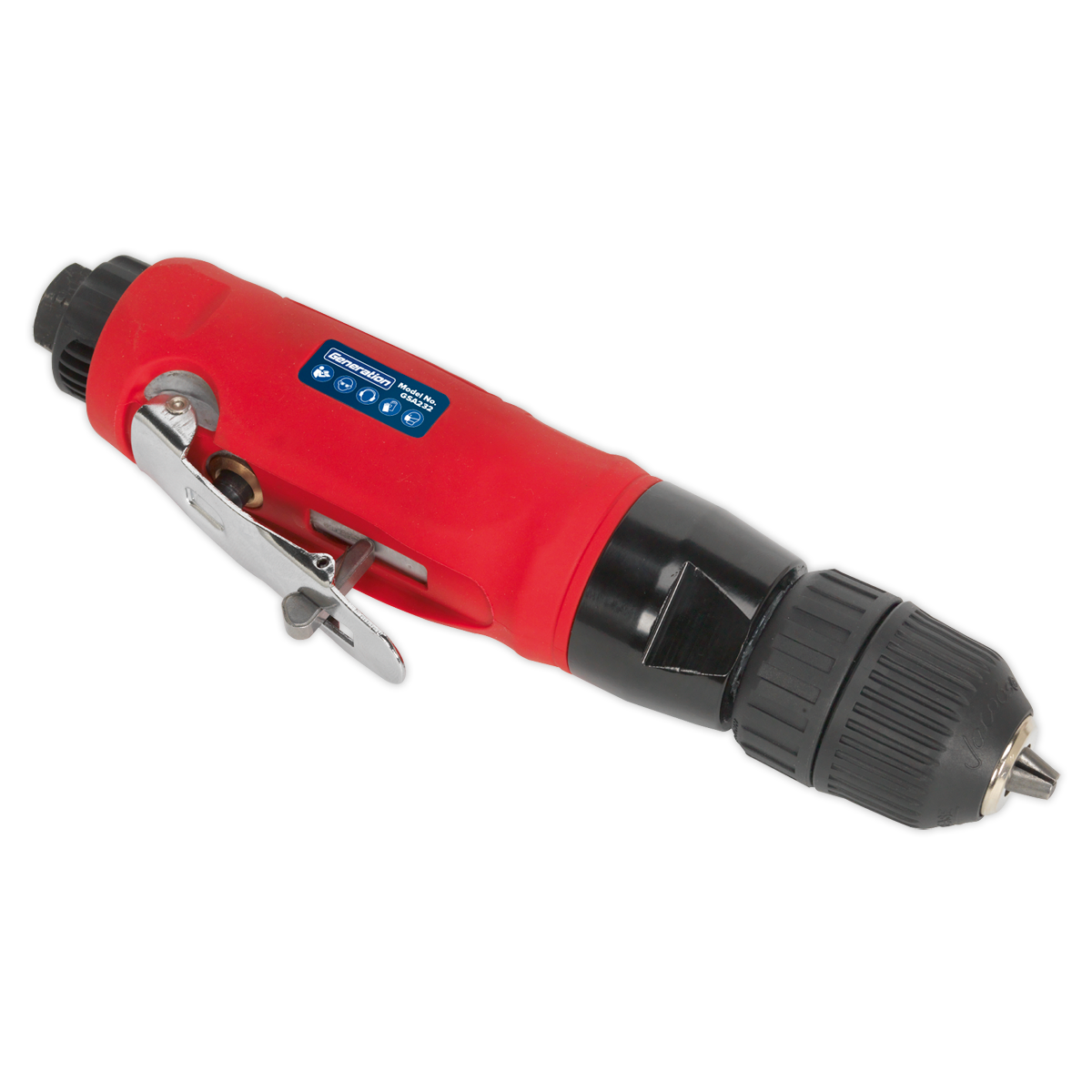 Straight Air Drill with Keyless Chuck 10mm GSA232
