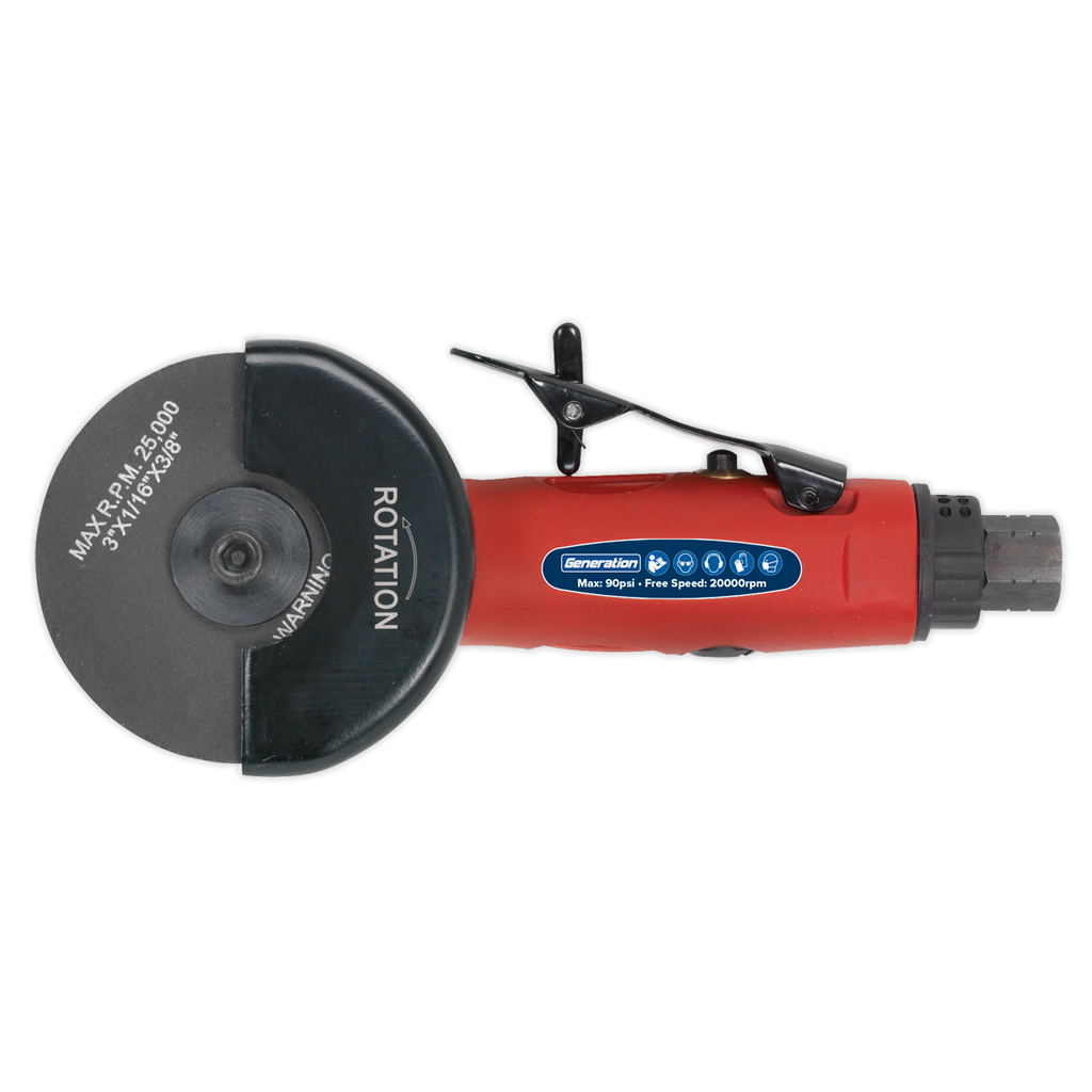 Straight Air Cut-Off Tool 75mm GSA26