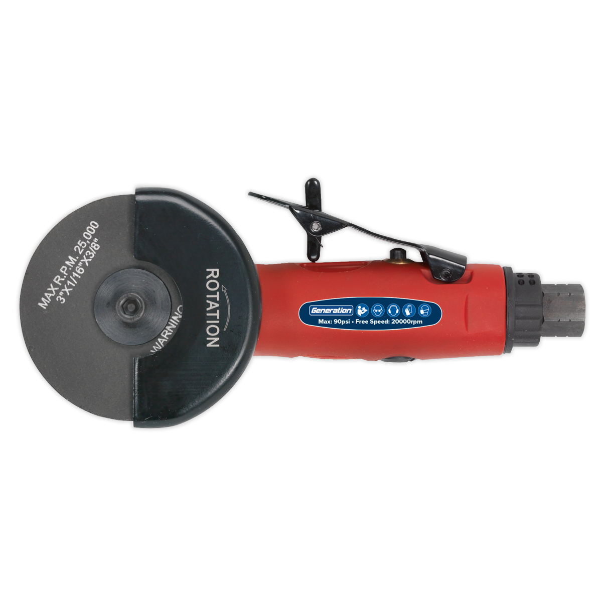 Straight Air Cut-Off Tool 75mm GSA26