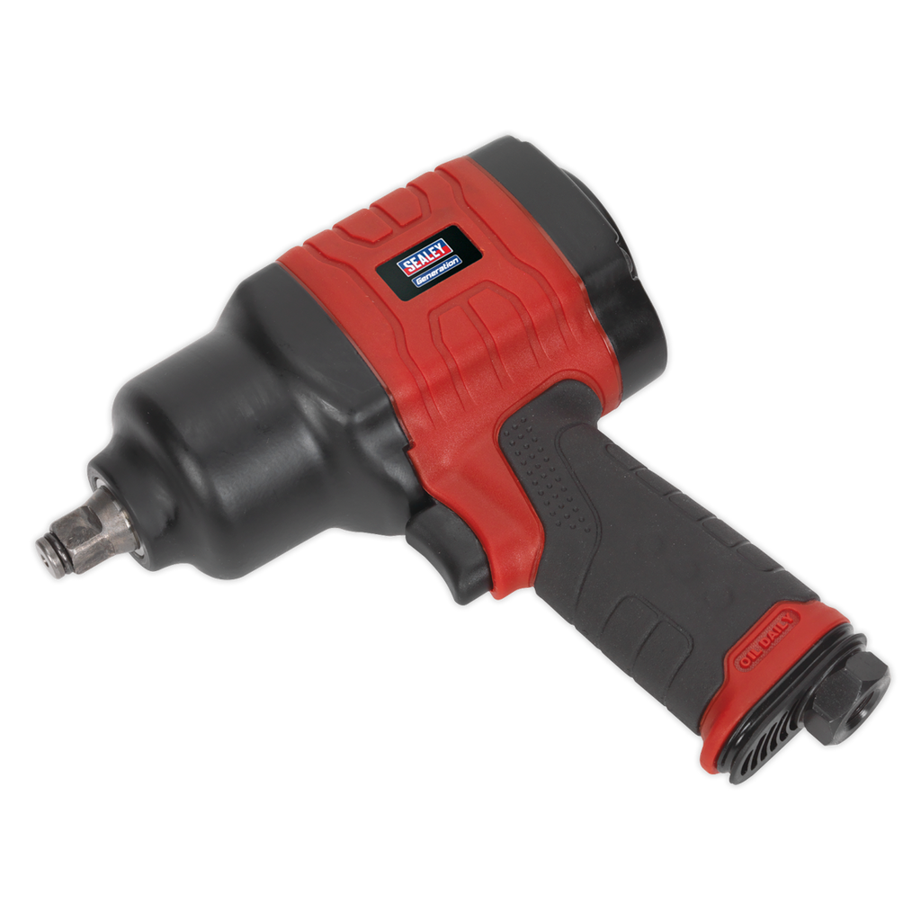 Composite Twin Hammer Air Impact Wrench 1/2"Sq Drive GSA6002