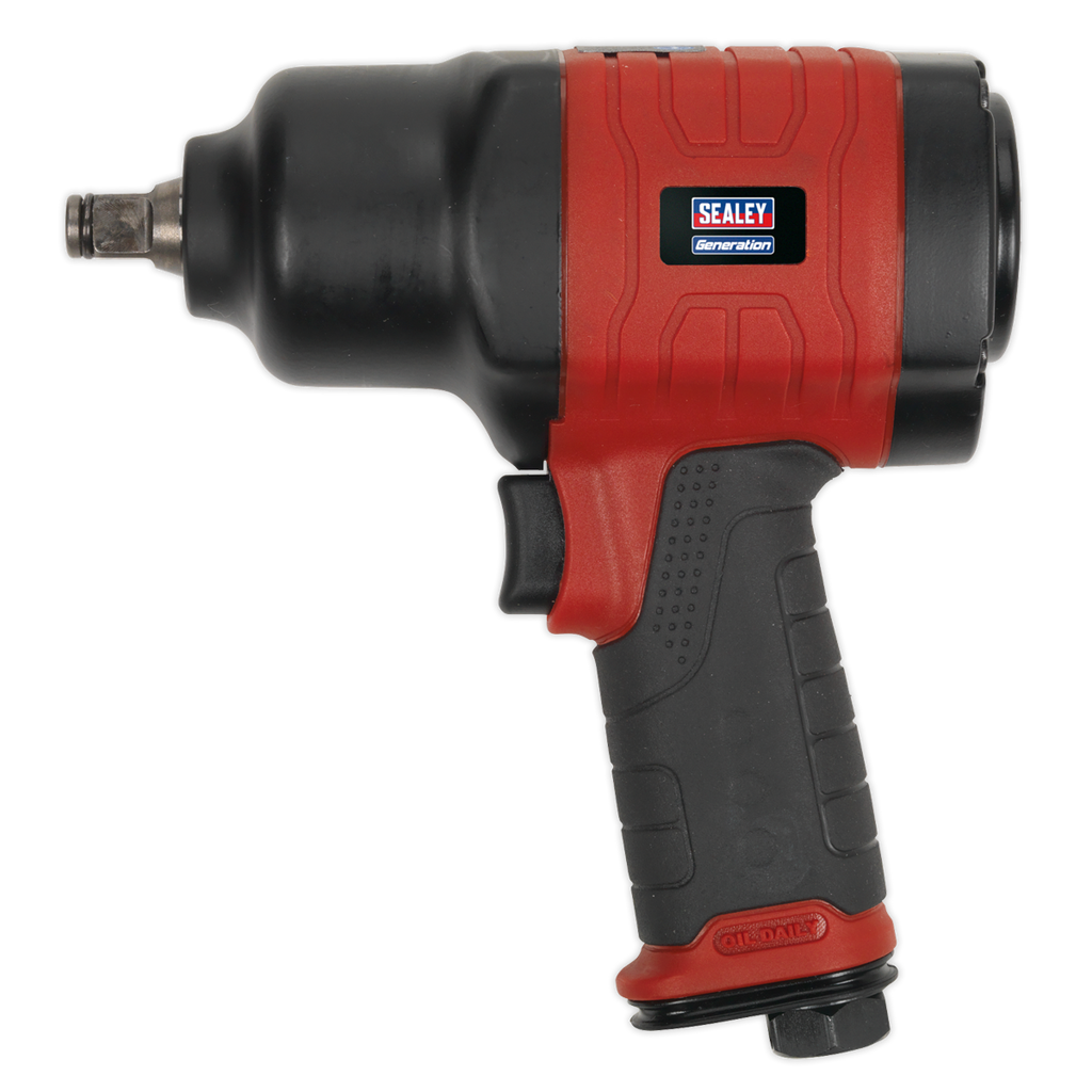 Composite Twin Hammer Air Impact Wrench 1/2"Sq Drive GSA6002
