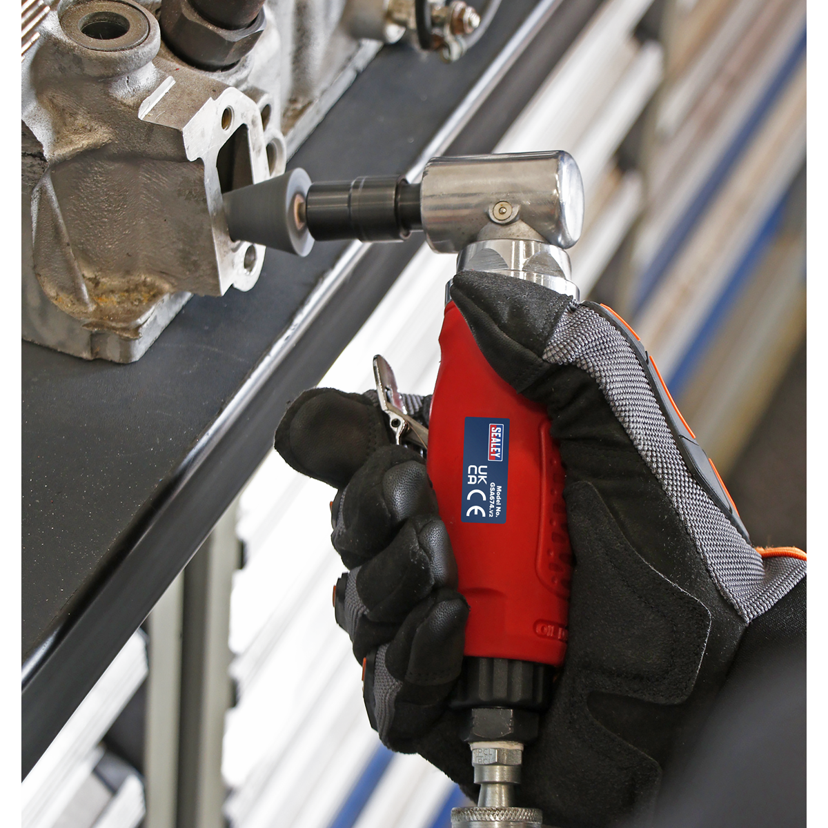 90° Angle Air Die Grinder GSA674