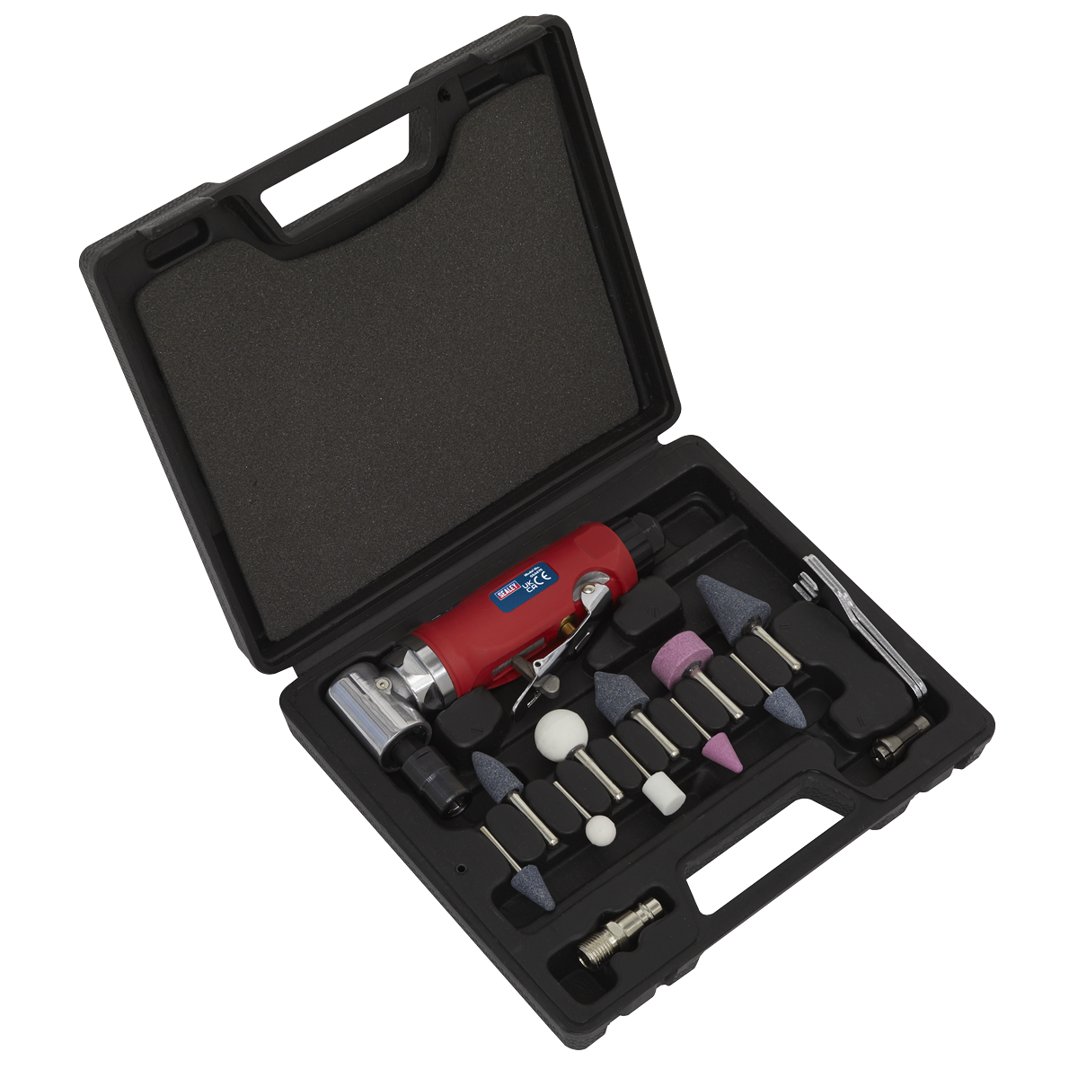 90° Angle Air Die Grinder Kit 15pc GSA675