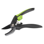 Anvil Secateurs with Soft Grip Handle, Safety Lock & Carbon Steel Blade GTSG002