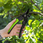 Anvil Secateurs with Soft Grip Handle, 3-Stage Safety Lock & Carbon Steel Blade GTSG005