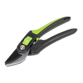 Anvil Secateurs with Soft Grip Handle, 3-Stage Safety Lock & Carbon Steel Blade GTSG005