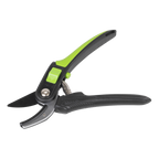 Anvil Secateurs with Soft Grip Handle, 3-Stage Safety Lock & Carbon Steel Blade GTSG005