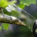 Folding Pruning Saw with Soft Grip Handle, 2 Cutting Positions & Carbon Steel Blade GTSG006