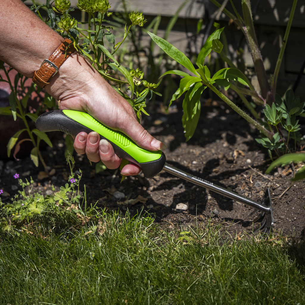Hand Rake with Soft Grip Handle & Stainless Steel Tines 310mm GTSG010