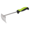 Hand Rake with Soft Grip Handle & Stainless Steel Tines 310mm GTSG010