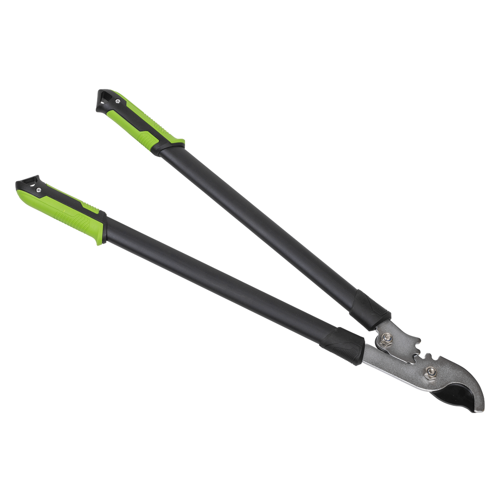 Bypass Lopping Shears with Soft Grip Handle, Geared & Carbon Steel Blade GTSG014