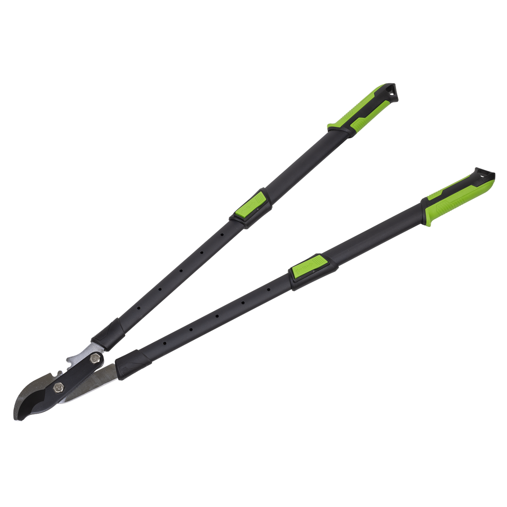 Telescopic Bypass Lopping Shears with Soft Grip Handle, Geared & Carbon Steel Blade GTSG016