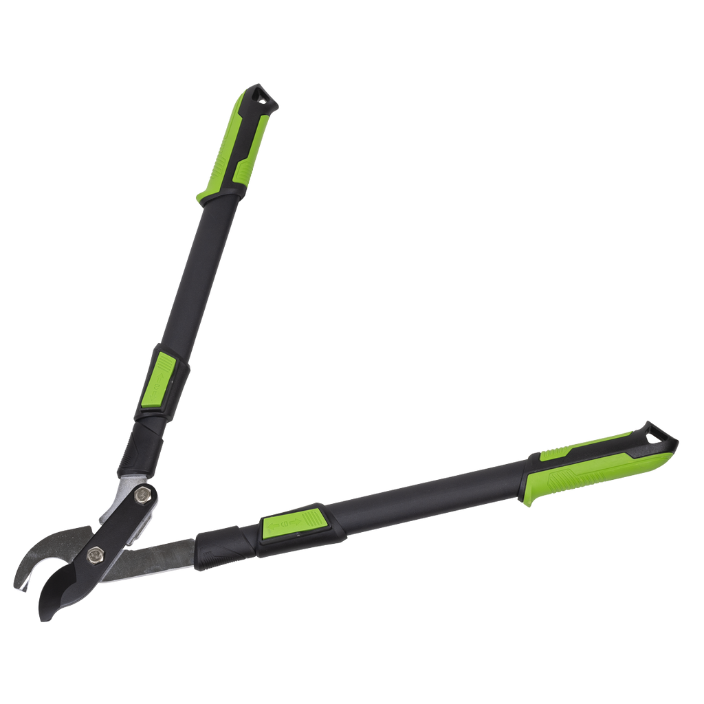 Telescopic Bypass Lopping Shears with Soft Grip Handle, Geared & Carbon Steel Blade GTSG016
