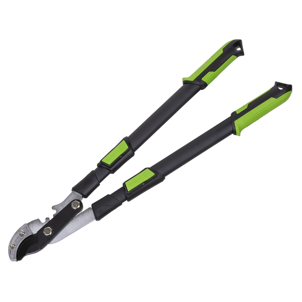 Telescopic Anvil Lopping Shears with Soft Grip Handle, Geared & Carbon Steel Blade GTSG017