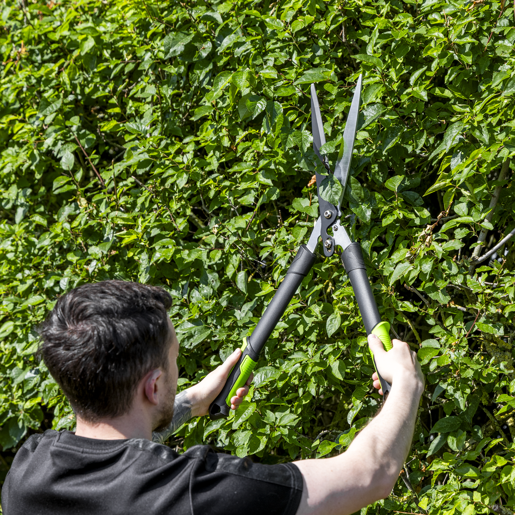 Hedge Shears with Soft Grip Handle & Carbon Steel Blade GTSG018