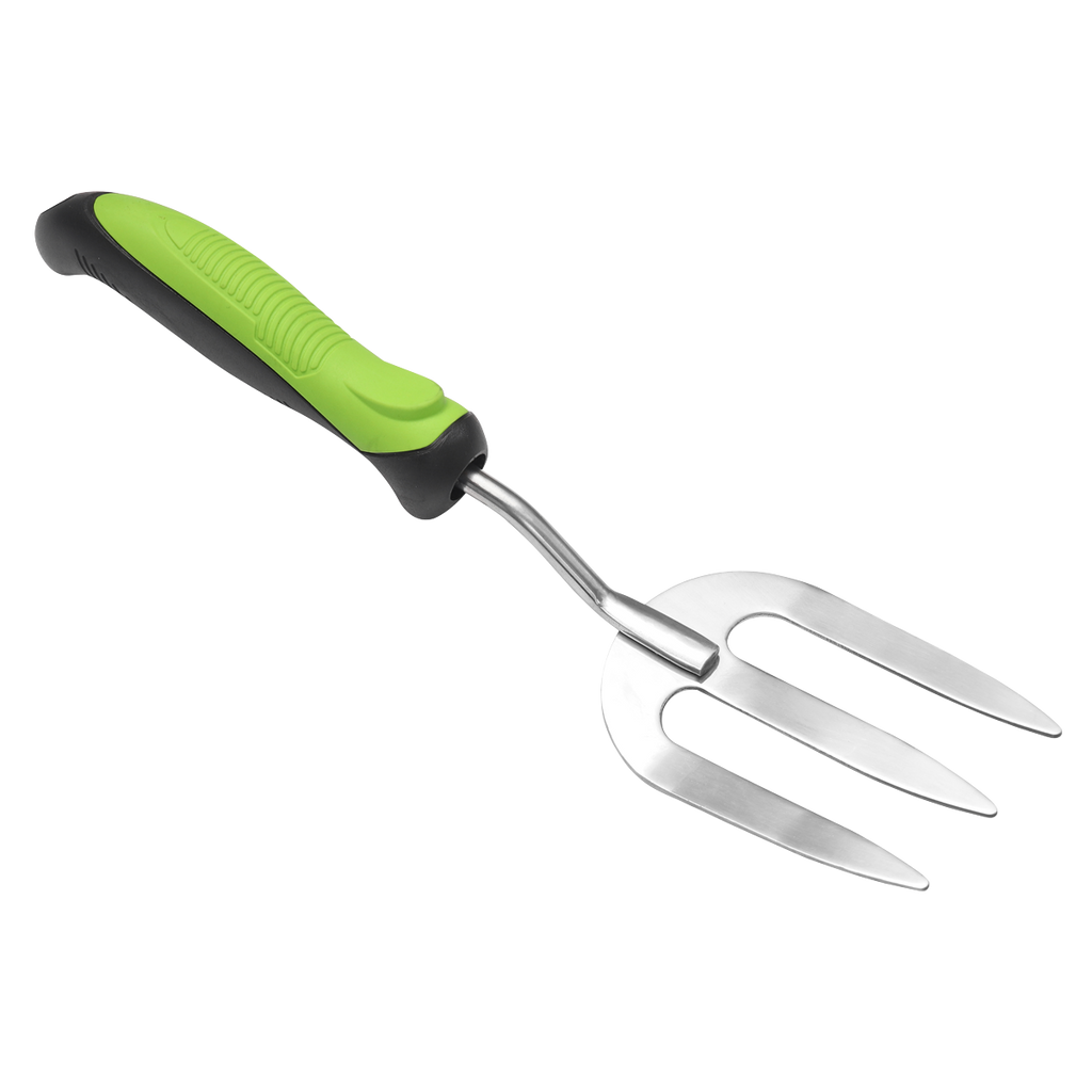 Hand Fork with Soft Grip Handle & Stainless Steel Tines GTSG021