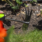 2-In-1 Garden Hand Tool with Soft Grip Handle & Stainless Steel Tines/Blade GTSG022