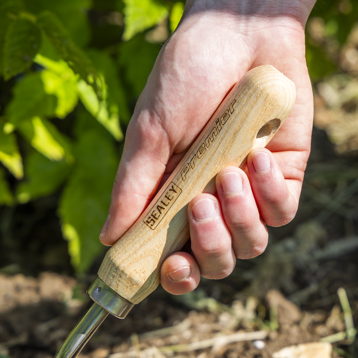 Hand Trowel with Ash Handle & Stainless Steel Blade GTWH003