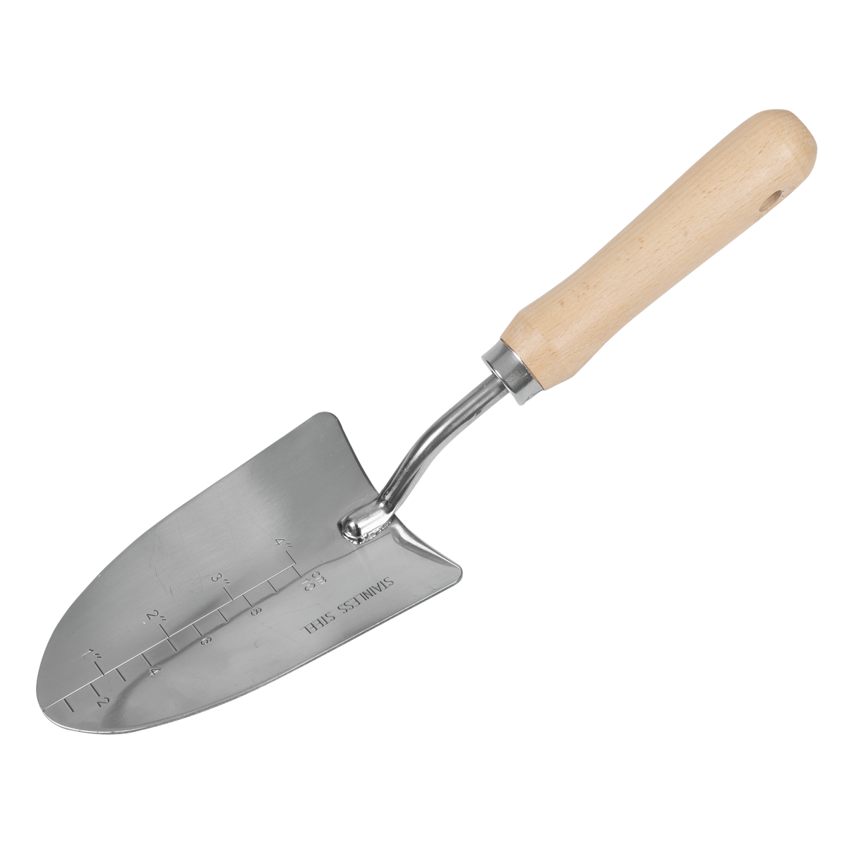 Hand Trowel with Ash Handle & Stainless Steel Blade GTWH003