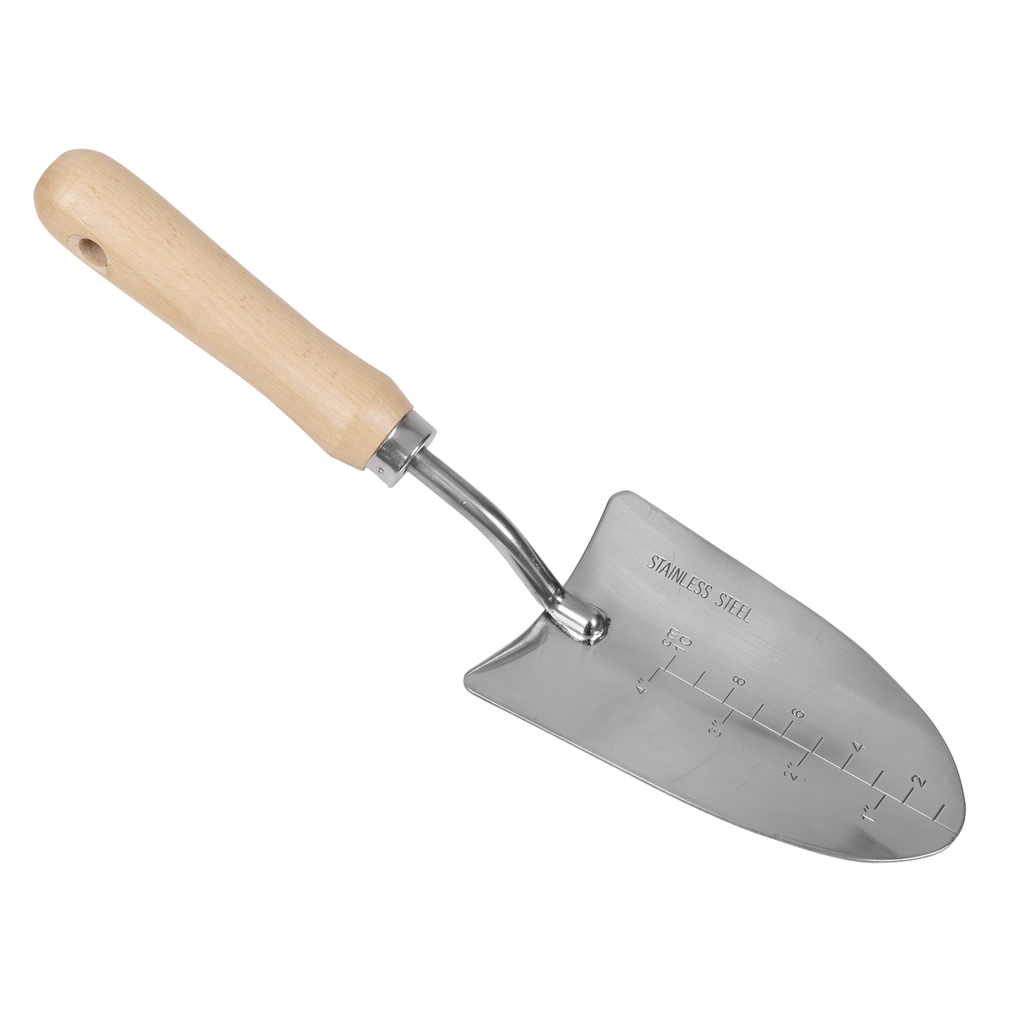 Hand Trowel with Ash Handle & Stainless Steel Blade GTWH003