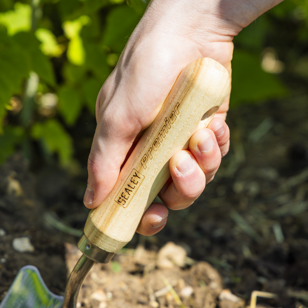 Slim Head Trowel with Ash Handle & Stainless Steel Blade GTWH004