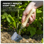 Slim Head Trowel with Ash Handle & Stainless Steel Blade GTWH004
