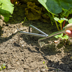Cultivator with Short Ash Handle & Stainless Steel Tines GTWH005