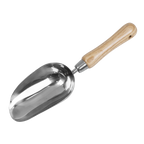 Garden Scoop with Ash Handle & Stainless Steel Head GTWH006