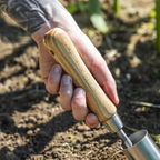 Planter with Ash Handle & Stainless Steel Head GTWH008