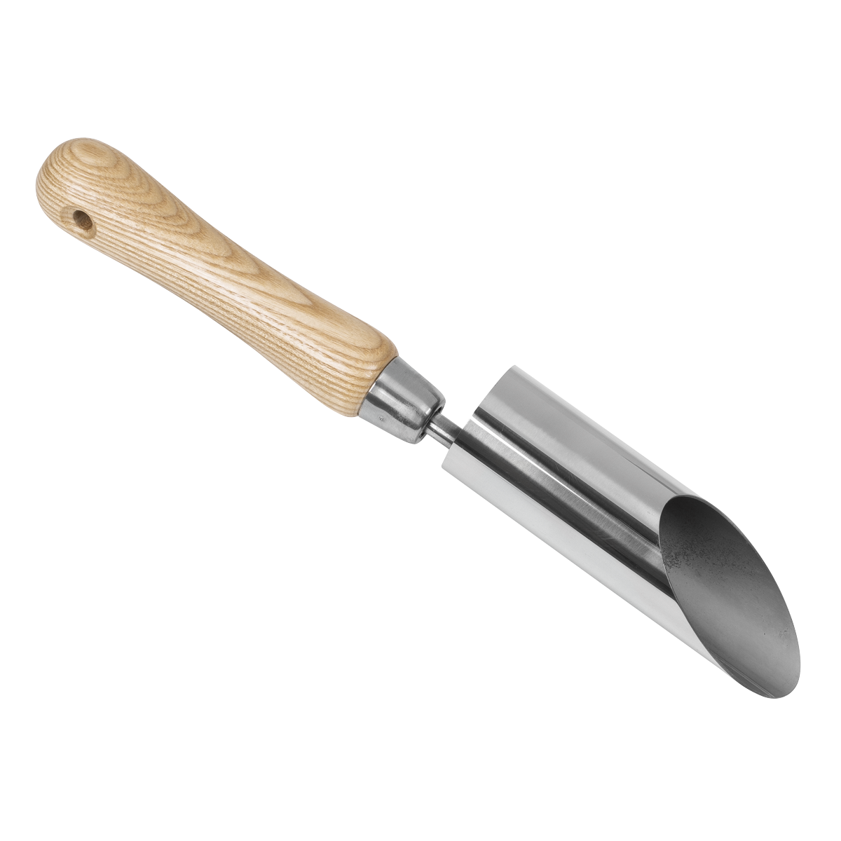 Planter with Ash Handle & Stainless Steel Head GTWH008