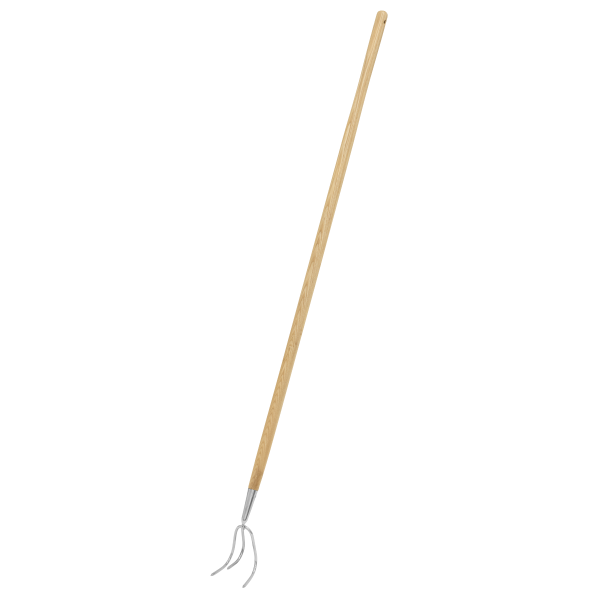 Garden Cultivator with Ash Handle & Stainless Steel Tines GTWH012