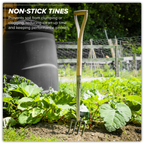 Digging Fork with Ash Y Handle & Stainless Steel Tines GTWH016