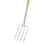 Digging Fork with Ash Y Handle & Stainless Steel Tines GTWH016