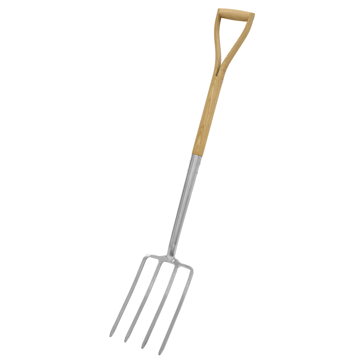 Digging Fork with Ash Y Handle & Stainless Steel Tines GTWH016