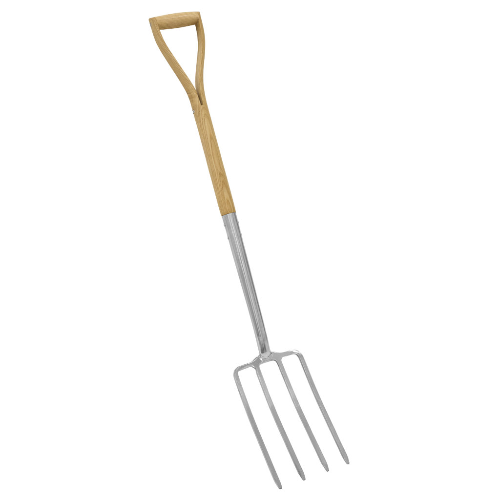 Digging Fork with Ash Y Handle & Stainless Steel Tines GTWH016