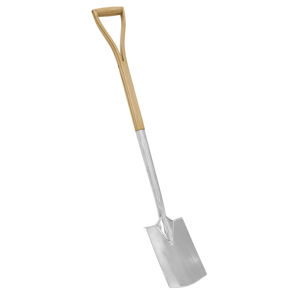Border Spade with Ash Y Handle & Stainless Steel Blade GTWH017